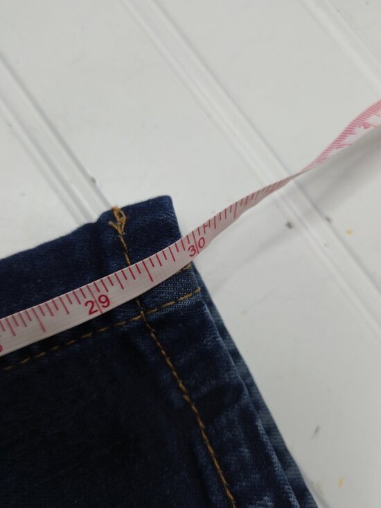 Levi's Men's Flex 511 Modern Slim Fit Stretch Pants Denim Jeans Dark Blue 34x32 - Picture 12 of 12